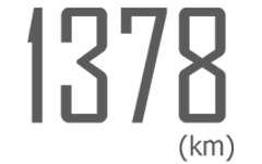 1378km Logo